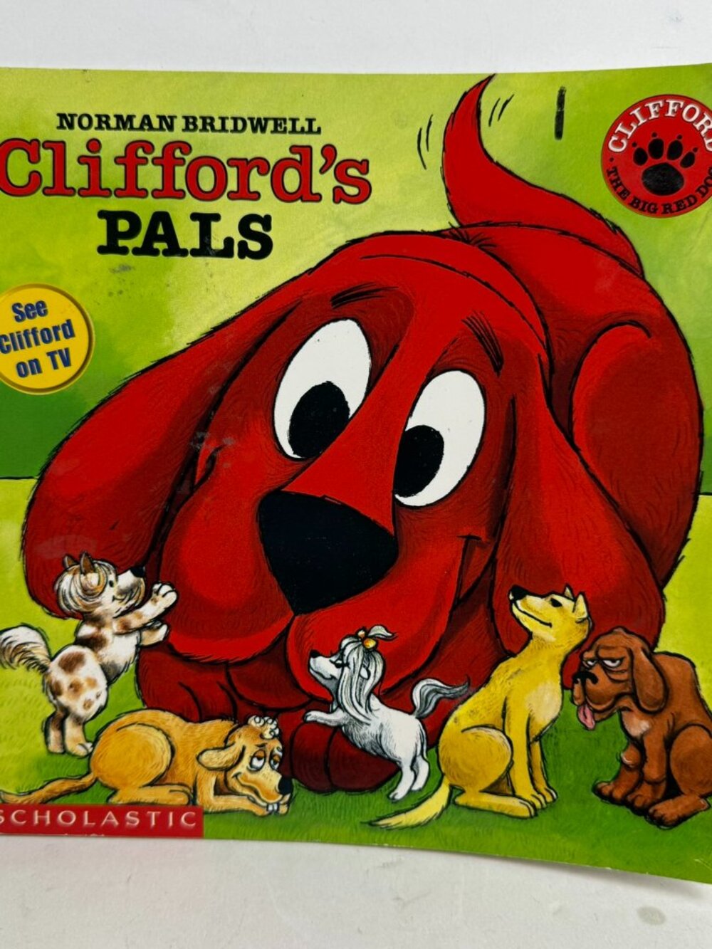 Clifford's Pals Norman Bridwell Scholastic Paperback Book Big Red Dog Kids
